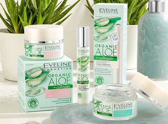 ALOE VERA+COLLAGEN Gel viso opacizzante
