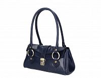 Borsa a spalla in pelle vacchetta PAOLINA